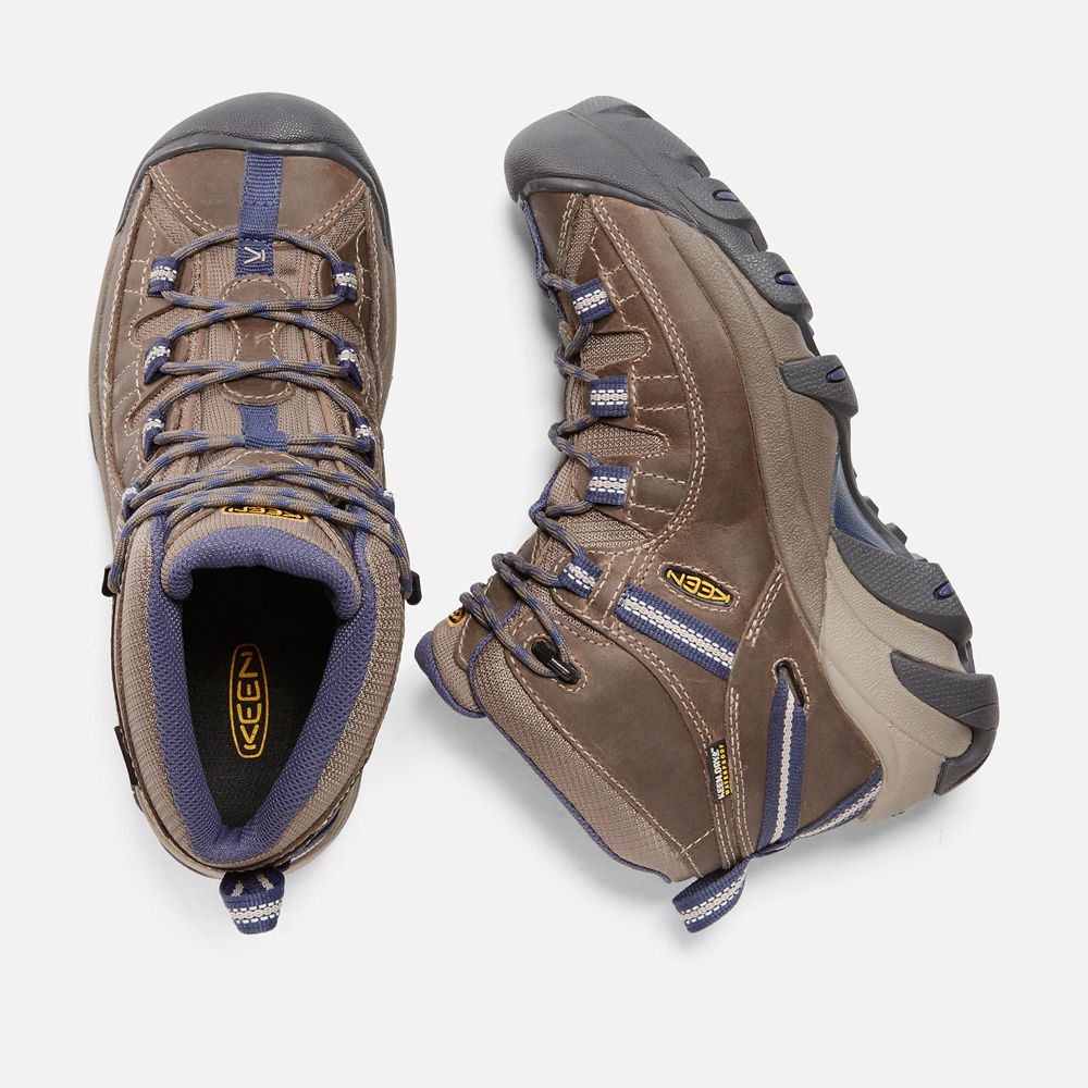 Keen Laarzen Dames Bruin - Targhee Ii Waterproof Mid - 97153-RVKA